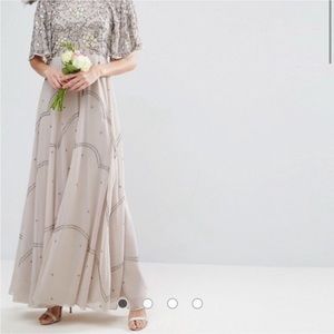 ASOS Maya Flutter Sleeve Bridesmaid Dress